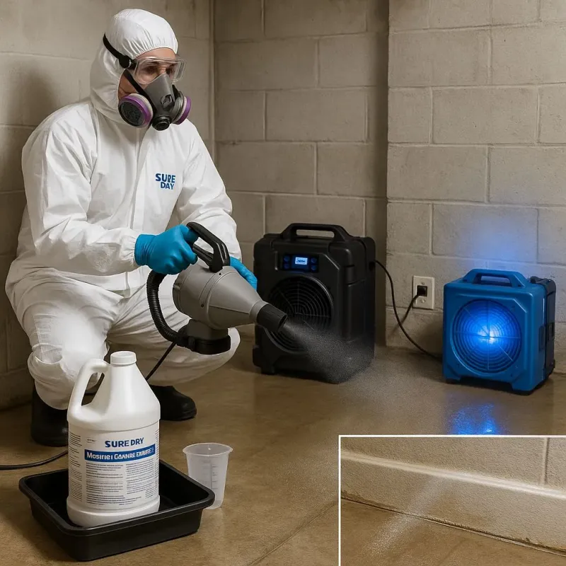 Sanitization and Odor Removal process in Erie, IL