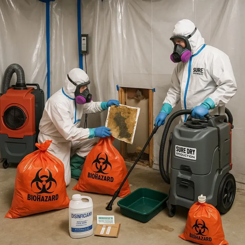 Contaminated Water Handling Protocols process in Erie, IL
