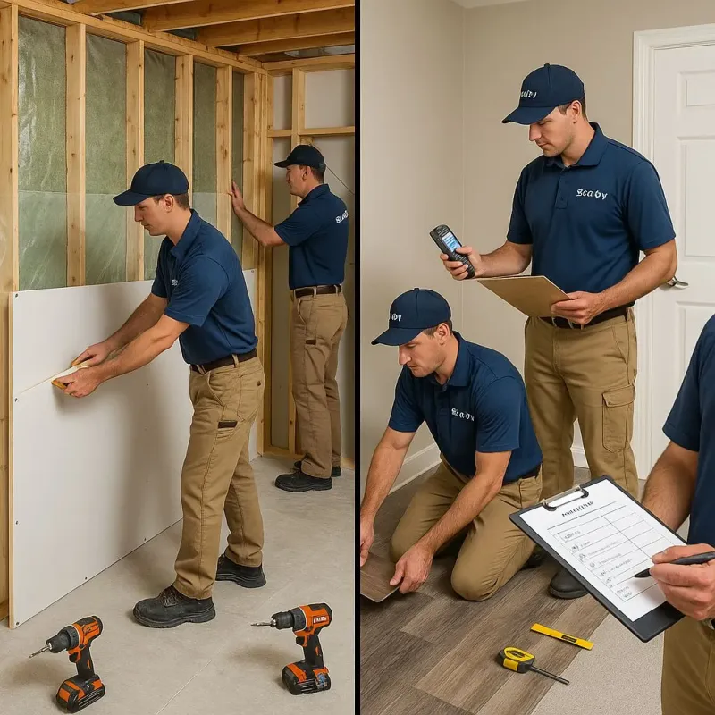 Repairs and Reconstruction process in Erie, IL